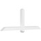 Ekena Millwork Eugene Architectural Grade PVC Gable Bracket, 72"W x 27"H x 4"D x 4"F, 9/12 Pitch GBP072X27X0404EUG00 - alternate 1